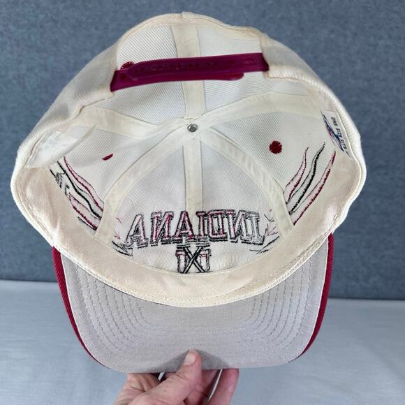 Vintage Loco Athletics Indiana Hoosiers IU Hat Cap Snapback Diamond Cut - Picture 6 of 14